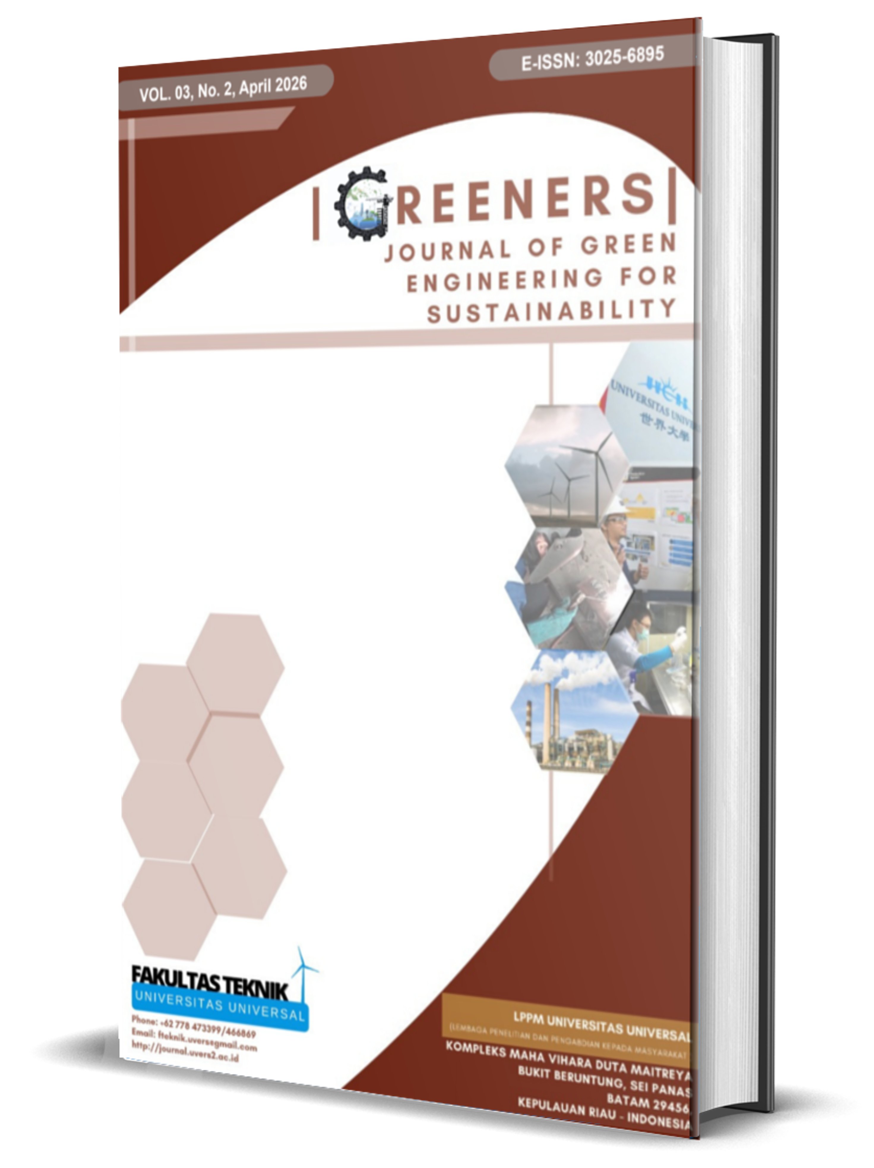 					View Vol. 3 No. 2 (2026): Journal of Green Engineering for Sustainability (on Progress...)
				